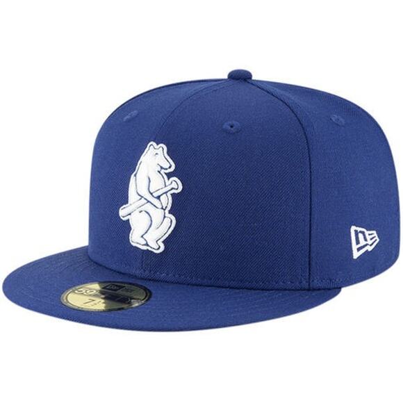 NWT Chicago Cubs Cooperstown 59FIFTY Fitted Hat by New Era – Royal 7 7/8